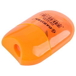 Точилка пласт. "Darvish" ассорти с контейнером