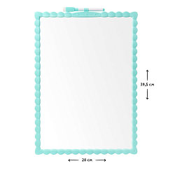 Доска магнитно-маркерная 28*39,5см 2-х сторонняя