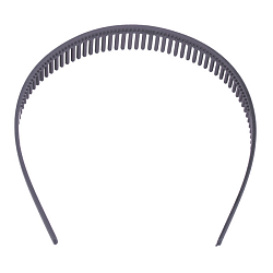 Ободок пластиковый для волос с гребнем