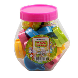 Точилка пласт. "Darvish" ассорти  в форме яблока