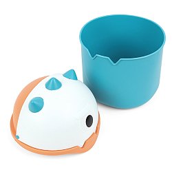 Ёмкость для мусора настольная синяя