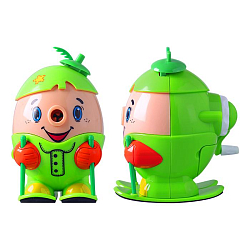 Точилка  механич.  "Darvish" ассорти в форме человечка на лыжах