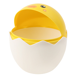 Ёмкость для мусора настольная "Цыплёнок в яйце"