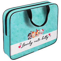 Папка детская с ручками ткань "Весёлые котята"