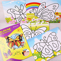 Раскраска А4 пластилином