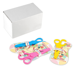 Ножницы 13,5см детские с колпачком