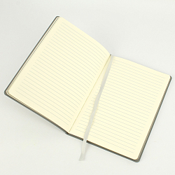 Книга для записей  А5 80л Soft Touch Белое золото об иск. кожа , комбин. блок (в лин.,в точ.без лин)