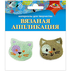 Фигурки "Вязаная аппликация", "Котята", 2 шт.