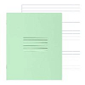 Тетрадь   12л линейка обл. зеленая