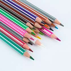 Карандаши 18цв "Попугай" корпус пластиковый шестигранный (набор)