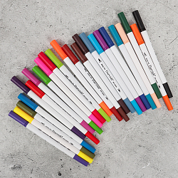 Фломастеры и линеры 2в1 24 цвета