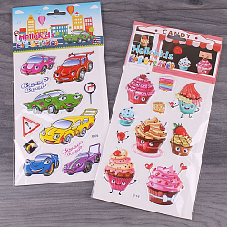 Наклейки  3D ассорти