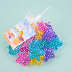 Кубики для охлаждения напитков "Звездочка" 20шт в наборе (многоразовые)