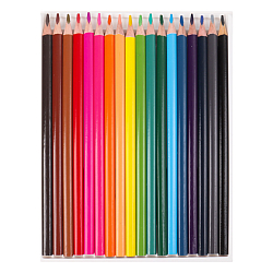 Карандаши 18цв акварельные + кисть