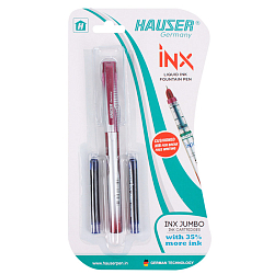 Ручка перьевая син. корпус ассорти INX HD HAUSER