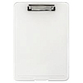 Папка для документов А4 с зажимом белая