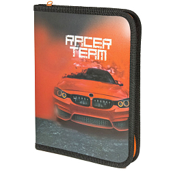 Папка  для тетрадей  А5 молния вокруг RACER TEAM