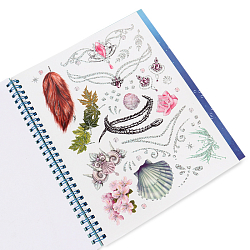 Раскраска с трафаретами на гребне