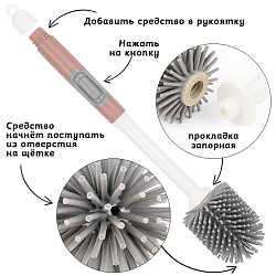 Ёршик туалетный в наборе