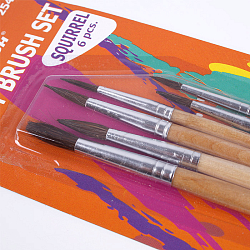 Кисти набор  6шт/уп "Darvish" (белка №1,2,3,4,5,6)