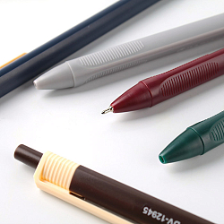 Набор ручек шар.  6шт/уп  автоматических  син. на масляной основе