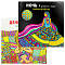 Раскраска-перевёртыш "В узорном мире" 24л 215*215мм