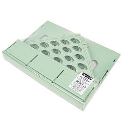 Лоток вертикальный 3 отделения  серый