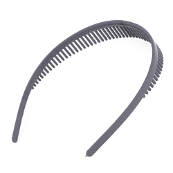 Ободок пластиковый для волос с гребнем