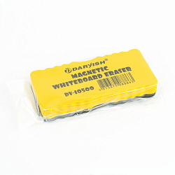 Губка-стиратель магнитная для маркерной доски 12,8*6см