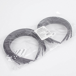 Ободок пластиковый для волос с гребнем