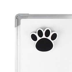 Губка-стиратель магнитная для маркерной доски  "Лапка"