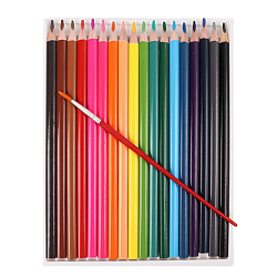 Карандаши 18цв акварельные + кисть