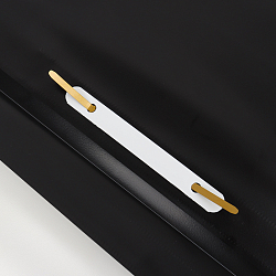 Папка-скоросшиватель А4 чёрная 120/180мкм