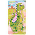 Вкладыш-пазл деревянный Dinosaur. Игрушка