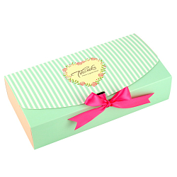 Коробка подарочная 23*11,5*5см "Thanks"