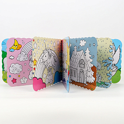 Раскраска многоразовая "Волшебный мир" + 8 цв. маркеров