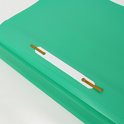 Папка-скоросшиватель А4 зелёная 120/180мкм