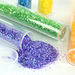 Декоративные блёстки "Неон" 6 цветов 12шт (набор)