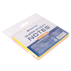 Блок д/записи липкий 101*76мм "Darvish" ассорти