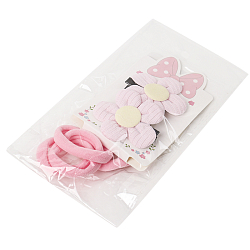 Аксессуары для волос в наборе (2 заколки-зажима+ 4резинки)