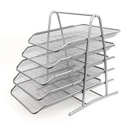 Лоток горизонтальный металлический 5 секций