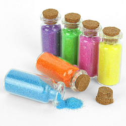 Декоративные блёстки "Неон" 6 цветов  6шт (набор)