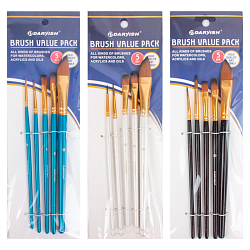 Кисти набор  5шт/уп "Darvish" синтетика (1.4.6.18.16)