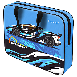 Папка детская с ручками ткань "Superfast"