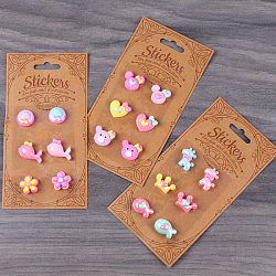 Наклейки  фигурки ассорти