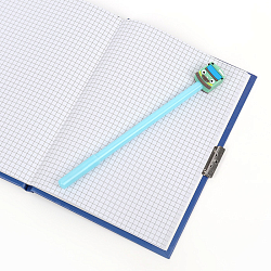 Блокнот 13,5*18 см 50л с замком "Turbo Racing" с ручкой