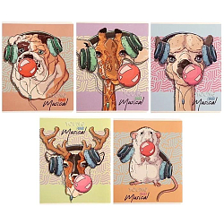 Тетрадь  48л кл. "Жуем" обложка софт-тач