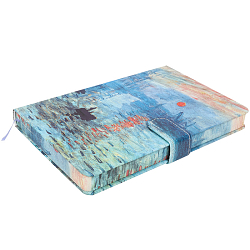 Блокнот 12,7*19 см 112л на магнитной застёжке "Впечатление, Восход"