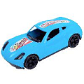 Машинка Turbo V голубая 18,5см