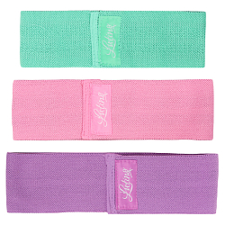 Резинки для фитнеса 3шт. в наборе